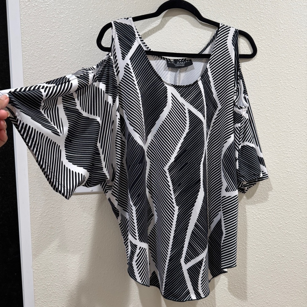 KINI ZAMORA off the shoulder top